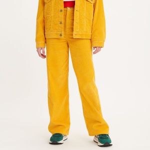 Levi's x The Simpsons High Loose Corduroy Pants NWT